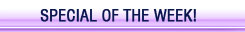 Specials Of The Week